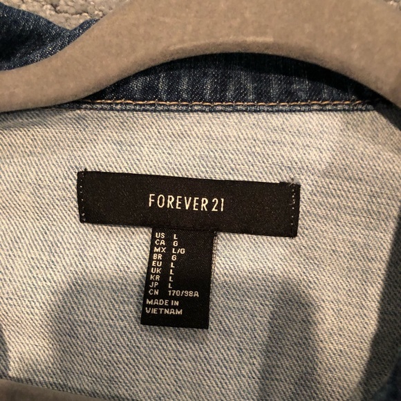 Forever 21 jean jacket - Picture 2 of 3